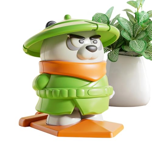 Wind-up Toys for Kids Flying Panda Clockwork Model, Manual Winding Mechanism Educational Toy School Desk, Dorm Room, Work Area, Outdoor Travel, Home Playtime Wind-up Toys for Kids Flying Panda Clockwork Model, Manual Winding Mechanism Educational Toy School Desk, Dorm Room, Work Area, Outdoor Travel, Home Playtime von Nuyhgtr