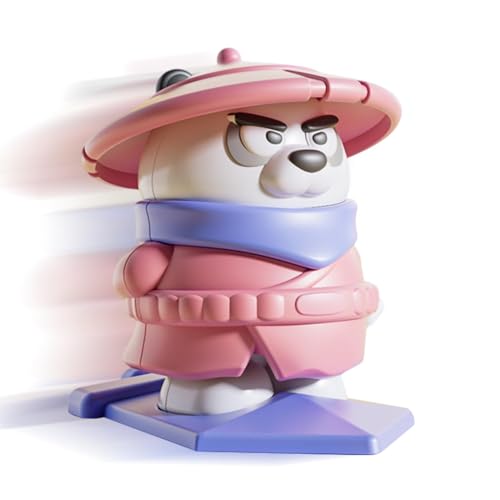 Wind-up Toys for Kids Flying Panda Clockwork Model, Manual Winding Mechanism Educational Toy School Desk, Dorm Room, Work Area, Outdoor Travel, Home Playtime von Nuyhgtr