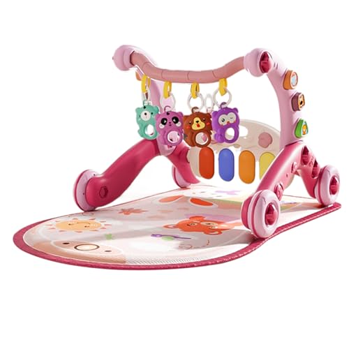 Activity Mat, Baby Gym, Play Mat, Walker Included, Non-Slip Base, Fine Motor Development, Interactive Toy, Supplies, Purple Magenta, 29.13x19.69x16.93 inches, Home Nursery Daycare Activity Mat, Baby Gym, Play Mat, Walker Included, Non-Slip Base, Fine Motor Development, Interactive Toy, Supplies, Purple Magenta, 29.13x19.69x16.93 inches, Home Nursery Daycare von Nuytghr