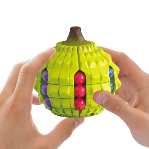 Cube Fidget Toy, Rotating Bean Puzzle, Durian Shape Gadget, Yellow, Green, Smooth Handheld Movement, Compact Stress Design, Ideal for Child Youth Men Women Travel Recess Family Interaction Cube Fidget Toy, Rotating Bean Puzzle, Durian Shape Gadget, Yellow, Green, Smooth Handheld Movement, Compact Stress Design, Ideal for Child Youth Men Women Travel Recess Family Interaction von Nuytghr
