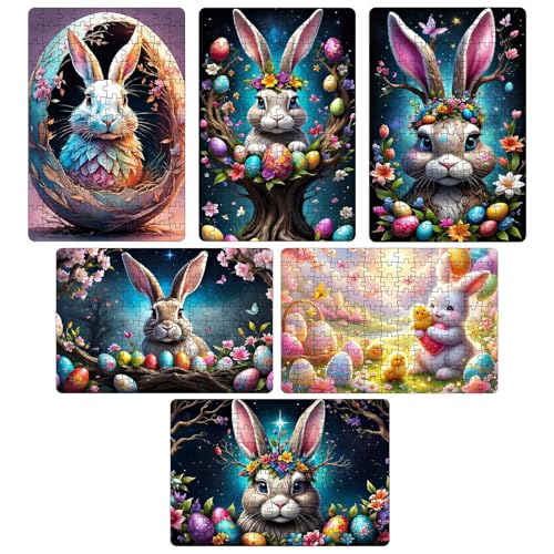 Easter Jigsaw Puzzle, Spring Bunny Art Riddle, Colorful Holiday Game with Cute Illustration, 11.81 Inches Family Activity Adults and Kids, Seasonal Fun for Home or Classroom Easter Jigsaw Puzzle, Spring Bunny Art Riddle, Colorful Holiday Game with Cute Illustration, 11.81 Inches Family Activity Adults and Kids, Seasonal Fun for Home or Classroom von Nuytghr