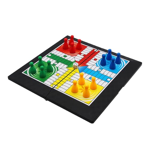 Flying Chess Board, Foldable Travel Game, Educational Strategy Toy, 7.87x7.87 Inches Colorful Dice Race Design, Compact Storage Feature, Kids Family Entertainment for School Trips Flying Chess Board, Foldable Travel Game, Educational Strategy Toy, 7.87x7.87 Inches Colorful Dice Race Design, Compact Storage Feature, Kids Family Entertainment for School Trips von Nuytghr