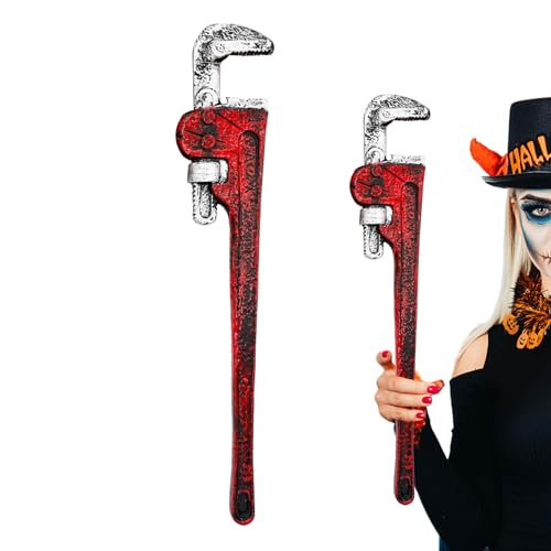 Halloween Blood Wrench, Bloody Simulation Prop, Realistic Party Decoration, Sturdy Design, Theatrical Visual Effect, Ideal for Haunted Houses, Cosplay, Theater, Short Plays, 20.87x3.54x1.18 Inches Halloween Blood Wrench, Bloody Simulation Prop, Realistic Party Decoration, Sturdy Design, Theatrical Visual Effect, Ideal for Haunted Houses, Cosplay, Theater, Short Plays, 20.87x3.54x1.18 Inches von Nuytghr