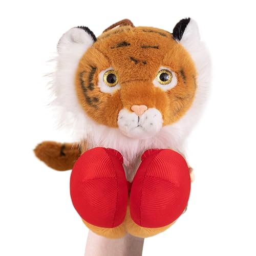Hand Puppets, Interactive Plush Boxing Puppet with Retractable Arm 27x25x15cm, Early Learning Toy for Kids 3+ Years Party Show Storytelling Fun Silly Gift Stocking Stuffer Hand Puppets, Interactive Plush Boxing Puppet with Retractable Arm 27x25x15cm, Early Learning Toy for Kids 3+ Years Party Show Storytelling Fun Silly Gift Stocking Stuffer von Nuytghr