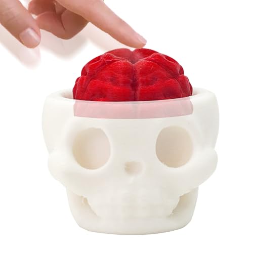 Keyboard Clicker Toy, Mechanical Keypad Fidget, Skull Brain Ornament, 1.69x1.5x2.01 Inches, Tactile Stress for Boys, Girls, Teens, Students, Workers, Seniors, Adults, Desk Use Keyboard Clicker Toy, Mechanical Keypad Fidget, Skull Brain Ornament, 1.69x1.5x2.01 Inches, Tactile Stress for Boys, Girls, Teens, Students, Workers, Seniors, Adults, Desk Use von Nuytghr
