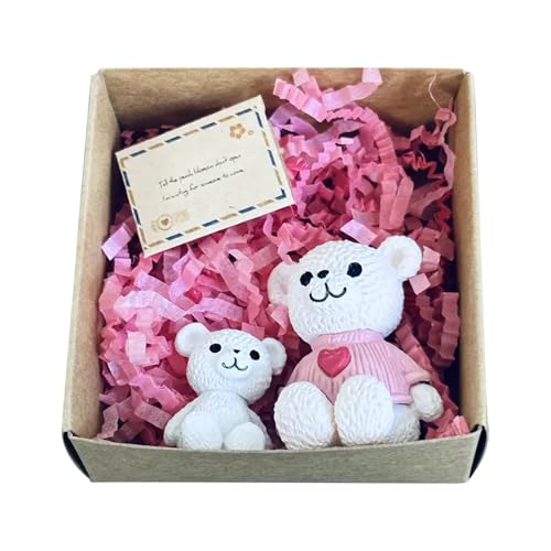 Mini Bär in der Box - Plüschiger Taschenbär Kleine Puppe In Box - Inspirierendes Spielzeug Positives Deko Partymitgefühl Für Hochzeit Abschluss Geburtstag Feiertag | Jubiläum Hochzeit von Nuytghr