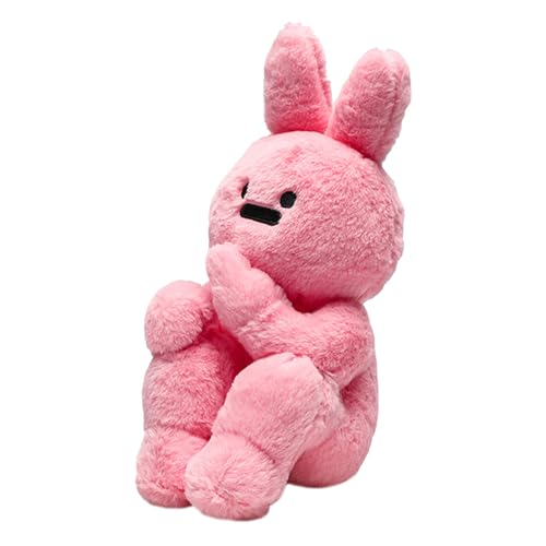 Nuytghr Bunny Stuffed Animal, Plush Soft Toy Rabbit, 16cm, Cute Gesture Doll Figure, Decor Companion, Funny Expression, Home Display Decoration for Shelf Desk Room Nuytghr Bunny Stuffed Animal, Plush Soft Toy Rabbit, 16cm, Cute Gesture Doll Figure, Decor Companion, Funny Expression, Home Display Decoration for Shelf Desk Room von Nuytghr
