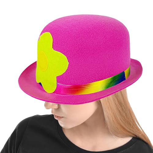 Nuytghr Clownhut | Flachkopf Clown Hut | Kreatives Bequemes Narrenzubehör Für Kostüme Feste Draußen Treffen Zuhause Nuytghr Clownhut | Flachkopf Clown Hut | Kreatives Bequemes Narrenzubehör Für Kostüme Feste Draußen Treffen Zuhause von Nuytghr