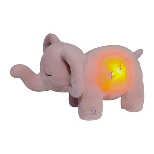 Nuytghr Elefant schlafender Plüsch | Kinder Sound Plüschtier | Schlafender Tier-Elefant mit Musiklichtern, realistisches Atmen für Kinder Nuytghr Elefant schlafender Plüsch | Kinder Sound Plüschtier | Schlafender Tier-Elefant mit Musiklichtern, realistisches Atmen für Kinder von Nuytghr