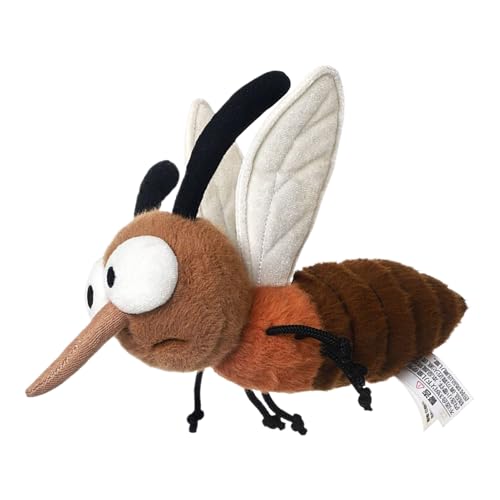 Nuytghr Fliege Stofftier Insekten Spielzeug - Cute Soft Cartoon Stuffed Doll | Kinder Wurfkissen Für Mädchen Jugendliche Babys Freunde von Nuytghr