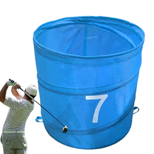 Nuytghr Golf Game, Chipping Practice, Training Bucket, 11.81x11.81 Inches, Foldable Oxford Storage with Balls, Backyard Outdoor Activity for Adults Kids Beginners Women Men, Long Lasting von Nuytghr