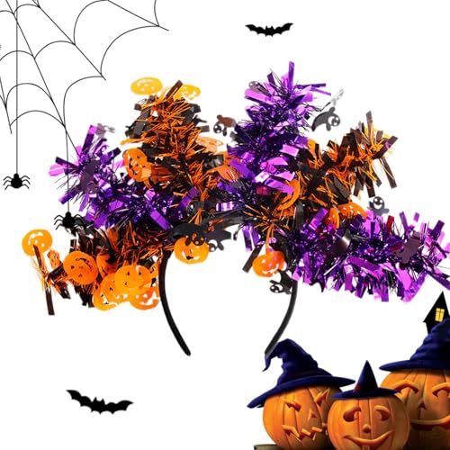 Nuytghr Halloween-Stirnband, bunte Wollstreifen, Halloween-Kostüm-Stirnbänder, Cosplay-Requisiten, Halloween-Kopfbedeckung, Gastgeschenke für Damen und Mädchen Nuytghr Halloween-Stirnband, bunte Wollstreifen, Halloween-Kostüm-Stirnbänder, Cosplay-Requisiten, Halloween-Kopfbedeckung, Gastgeschenke für Damen und Mädchen von Nuytghr
