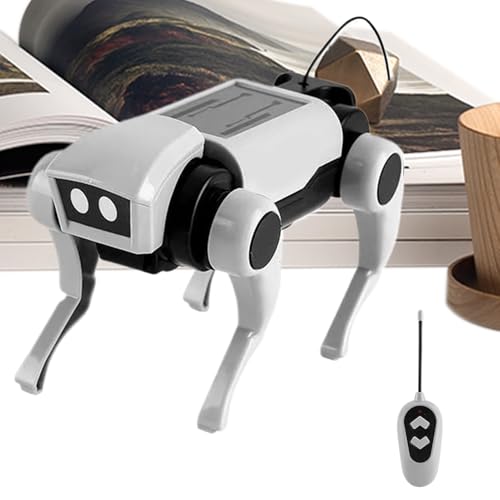 Nuytghr Intelligenter Roboterhund - Interaktives Fernbedienungs-Robotertier Mit Berührungssensor Für Kinder,RC Roboter Spielzeug Für Mädchen Ab 3 Jahren Indoor Outdoor Spielspaß von Nuytghr