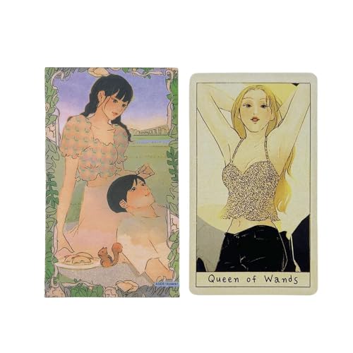 Nuytghr Love Oracle Cards, Soulmate Deck, Truth Affirmation Game, 4.06x2.36 Inches Relationship Insights, Family Night Activity, Fun Board Game, Singles Connection, Romantic Guidance Tool von Nuytghr