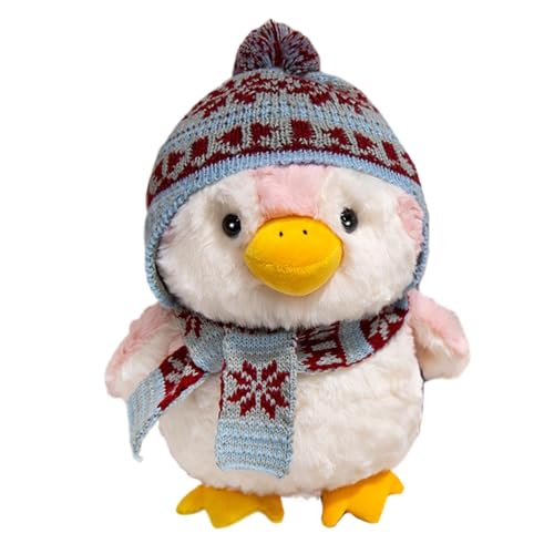 Nuytghr Penguins Plush, Animal Throw Pillow, Snowflake Hat Stuffed, Soft Plush Toy, Adorable Snuggle Pillow, Ideal for Bedroom, Living Room, Couch, Car, and Kids Rooms, 11.02x7.87 Inch Nuytghr Penguins Plush, Animal Throw Pillow, Snowflake Hat Stuffed, Soft Plush Toy, Adorable Snuggle Pillow, Ideal for Bedroom, Living Room, Couch, Car, and Kids Rooms, 11.02x7.87 Inch von Nuytghr