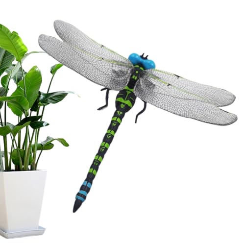 Nuytghr Realistische Libellen, künstliche Libellen, Gartendekoration, Tierfiguren, Gartendekoration für Kinder, Lernen, Klassenzimmer, Demonstration, Baby, Kleinkind, Kinderwagen, Rasen, Terrasse Nuytghr Realistische Libellen, künstliche Libellen, Gartendekoration, Tierfiguren, Gartendekoration für Kinder, Lernen, Klassenzimmer, Demonstration, Baby, Kleinkind, Kinderwagen, Rasen, Terrasse von Nuytghr