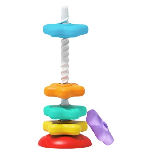 Nuytghr Stapelsterne-Spielzeug,Stern-Stapelturm,Regenbogen-Spin-Turm | Star Stacking Ring Early Learning Spinner Stacker Spielzeug für über 6 Monate alte Kinder Nuytghr Stapelsterne-Spielzeug,Stern-Stapelturm,Regenbogen-Spin-Turm | Star Stacking Ring Early Learning Spinner Stacker Spielzeug für über 6 Monate alte Kinder von Nuytghr