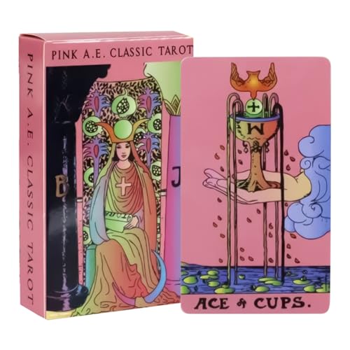 Nuytghr Tarot Decks Set, Learning Oracle Cards,Spirit-Themed Divination Kit, Includes 78 Compact 10.2x6.3cm Pieces, Great for Friends Family Practice, Beginners, and Holiday Readings Nuytghr Tarot Decks Set, Learning Oracle Cards,Spirit-Themed Divination Kit, Includes 78 Compact 10.2x6.3cm Pieces, Great for Friends Family Practice, Beginners, and Holiday Readings von Nuytghr
