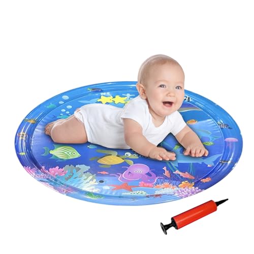 Nuytghr Wassersensorische Matte – Tiere Chill Pad – Faltbares kühlendes interaktives sensorisches Pad für Tier Katze Wasser Spielen Haustier Indoor Outdoor Aktivität von Nuytghr