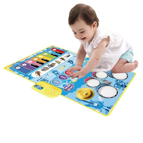 Piano and Drum Playing Mat, Educational Musical Carpet for Kids, Cute Sensory Toy, 31.5x19.69 inches, Children’s Music Instrument Toy for Playing and Entertainment Piano and Drum Playing Mat, Educational Musical Carpet for Kids, Cute Sensory Toy, 31.5x19.69 inches, Children’s Music Instrument Toy for Playing and Entertainment von Nuytghr