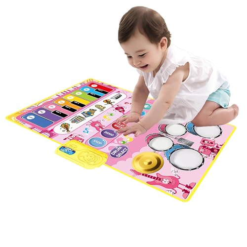 Piano and Drum Playing Mat, Educational Musical Carpet for Kids, Cute Sensory Toy, 31.5x19.69 inches, Children’s Music Instrument Toy for Playing and Entertainment Piano and Drum Playing Mat, Educational Musical Carpet for Kids, Cute Sensory Toy, 31.5x19.69 inches, Children’s Music Instrument Toy for Playing and Entertainment von Nuytghr