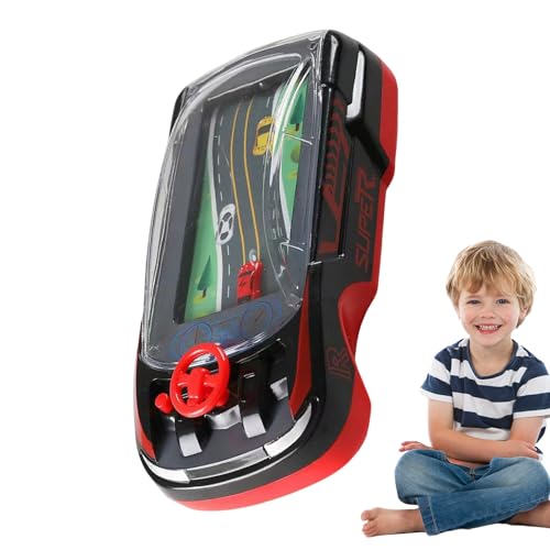 Racing Game Console, Car Racing Adventure Toy 15x7.5x5cm, Two Player Mode, Interactive Family Play, Realistic Driving Simulator, Fun Vehicle Game for Boys and Girls von Nuytghr