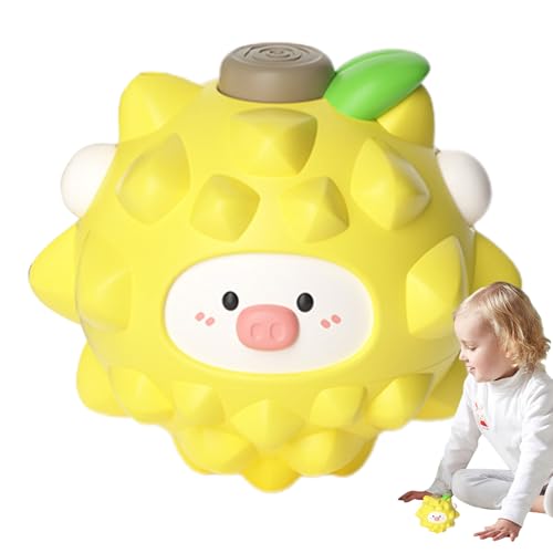 Rotating Top, Cartoon Fruit Spinners for Kids, Educational Preschool Learning Toy, 2.6x2.28x2.13 Inches Interactive Balance Activity, Ideal for Classroom, School, Home Playtime von Nuytghr