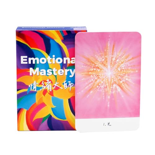 Tarot Cards Deck, Fortune-Telling Game, Fate Divination Set, 3.54x2.44 Inches Portable Design, English Version, Ideal for Entertainment, Spiritual Guidance, Personal Insights von Nuytghr