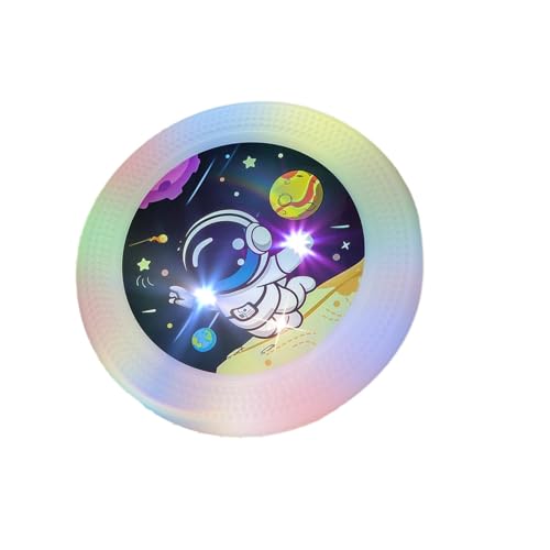 Nybhyjka Flying Disc-Spielzeug, beleuchtete Flying Disc,Beleuchtete Scheibe für den Außenbereich - LED-Leucht-Flugscheiben, Idee für Jungen, Mädchen, Kinder, Erwachsene, Outdoor-Sportscheibe für von Nybhyjka