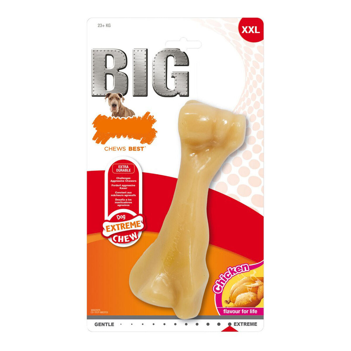 Beißring für Hunde Nylabone Extreme Chew Big Fleisch Beißring für Hunde Nylabone Extreme Chew Big Fleisch von Nylabone