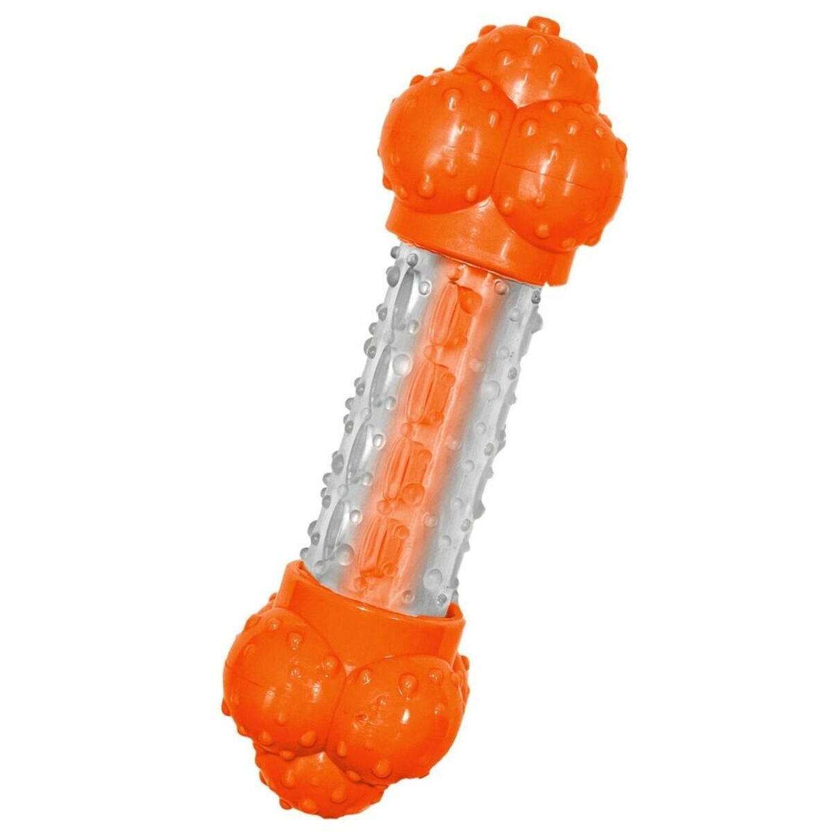 Beißring für Hunde Nylabone Orange Bacon Künstlicher L Beißring für Hunde Nylabone Orange Bacon Künstlicher L von Nylabone