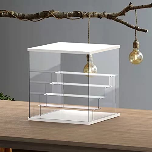 Nynell y Vitrine aus Acryl, 5 Etagen, transparente Leiter, Weiß Nynell y Vitrine aus Acryl, 5 Etagen, transparente Leiter, Weiß von Nynelly