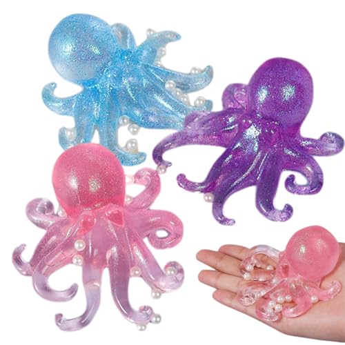3pcs Squeeze -Spielzeug, Kawaii Octopus Formstressspielzeug, sanftes Tintenfisch, Simulation niedliches Stress -Relief -Spielzeug, kreative Geschenke und Bälle für Kinder und Erwachsene 3pcs Squeeze -Spielzeug, Kawaii Octopus Formstressspielzeug, sanftes Tintenfisch, Simulation niedliches Stress -Relief -Spielzeug, kreative Geschenke und Bälle für Kinder und Erwachsene von Nyutcwe