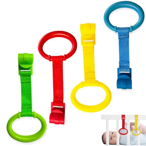 4pcs Baby -Pull -Up -Ringe, 4 Farben Safe Playpen -Up -Ringe, Leichter Plastik -Spielstift für Spielstift, Baby -Spielzeuggurt Krippenzubehör für Säugling 4pcs Baby -Pull -Up -Ringe, 4 Farben Safe Playpen -Up -Ringe, Leichter Plastik -Spielstift für Spielstift, Baby -Spielzeuggurt Krippenzubehör für Säugling von Nyutcwe
