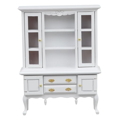 Dollhouse -Bücherregal, 1 12 Skala Holzminiatur -Bücherregal, lebensechter Puppenhausregal mit Schublade Dollhouse -Bücherregal, 1 12 Skala Holzminiatur -Bücherregal, lebensechter Puppenhausregal mit Schublade von Nyutcwe
