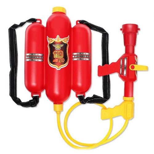 Feuerwehrrucksack Wasserspielzeug Sommerpistole Spielzeug Gun Outdoor -Spielzeugpanzer, Sprühgerät mit Rucksacktank für Geburtstagsfeier. Becken Pool rot Feuerwehrrucksack Wasserspielzeug Sommerpistole Spielzeug Gun Outdoor -Spielzeugpanzer, Sprühgerät mit Rucksacktank für Geburtstagsfeier. Becken Pool rot von Nyutcwe