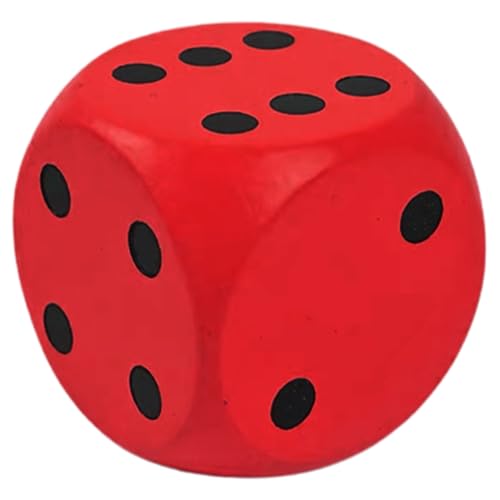 Großer Schaumwürfel 5, 9 Zoll Soft Giant Foam Dice Red 6 -Sided Water of PU Leder Yard für Brettspiele, um Ihre Glückszahlen zu erhalten Großer Schaumwürfel 5, 9 Zoll Soft Giant Foam Dice Red 6 -Sided Water of PU Leder Yard für Brettspiele, um Ihre Glückszahlen zu erhalten von Nyutcwe