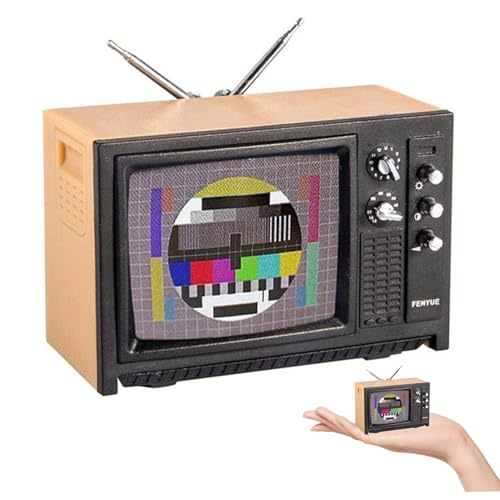 Nyutcwe 1 12 Skala Dollhouse Accessoires, Plastik Vintage Mini Dollhouse Accessoires TV, DIY -Miniatur für Dekoration, Geschenk für Liebhaber 1 12 Skala Nyutcwe 1 12 Skala Dollhouse Accessoires, Plastik Vintage Mini Dollhouse Accessoires TV, DIY -Miniatur für Dekoration, Geschenk für Liebhaber 1 12 Skala von Nyutcwe