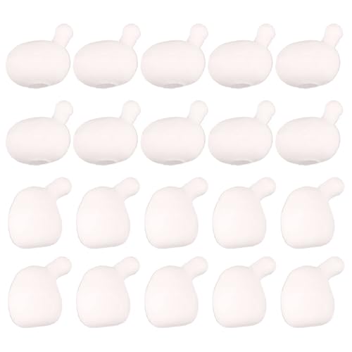Nyutcwe 20 PCs Stressspielzeug Anti -Angst -Inner -Ball -Ersatz für Squeeze Toy 2 Größen DIY Weiß weiche Flexible FUUNY Dekompression Spielzeug für Kinder Erwachsene Wen, Frauen Nyutcwe 20 PCs Stressspielzeug Anti -Angst -Inner -Ball -Ersatz für Squeeze Toy 2 Größen DIY Weiß weiche Flexible FUUNY Dekompression Spielzeug für Kinder Erwachsene Wen, Frauen von Nyutcwe