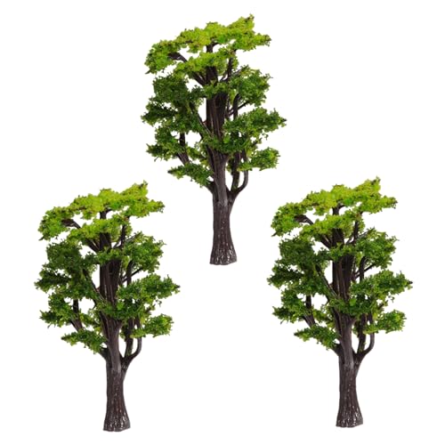 Nyutcwe 3pcs Modellbäume, 3pcs 4 Zoll Plastik -Minibäume, lebensechter Miniatur, falscher Baum für DIY Nyutcwe 3pcs Modellbäume, 3pcs 4 Zoll Plastik -Minibäume, lebensechter Miniatur, falscher Baum für DIY von Nyutcwe