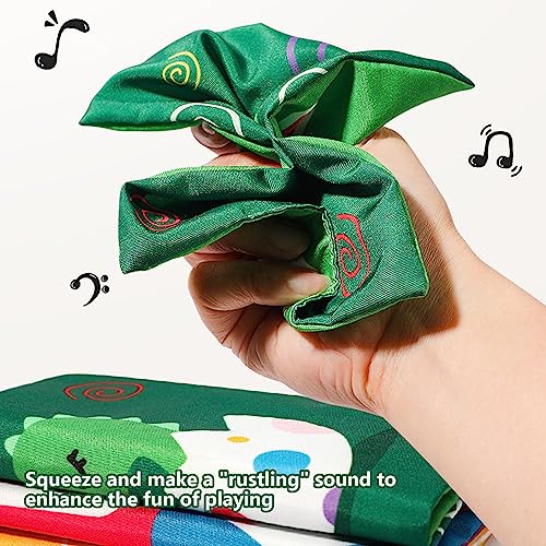 Nyutcwe Baby Tissue Box Spielzeug 0-6 Monate Sensorisches Spielzeug für Babys Crinkle frühes Lernen für Babygeschenke Dinosaurier Nyutcwe Baby Tissue Box Spielzeug 0-6 Monate Sensorisches Spielzeug für Babys Crinkle frühes Lernen für Babygeschenke Dinosaurier von Nyutcwe