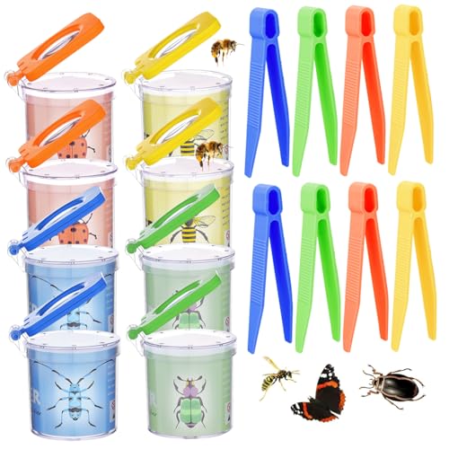 Nyutcwe Butterfly Catcher für Kinder 8 Sätze transparentes Beobachtung Schmetterlings -Kit mit Vergrößerung von Glas Bildung Tragbares Outdoor -Spielzeug für Naturforschungen Nyutcwe Butterfly Catcher für Kinder 8 Sätze transparentes Beobachtung Schmetterlings -Kit mit Vergrößerung von Glas Bildung Tragbares Outdoor -Spielzeug für Naturforschungen von Nyutcwe