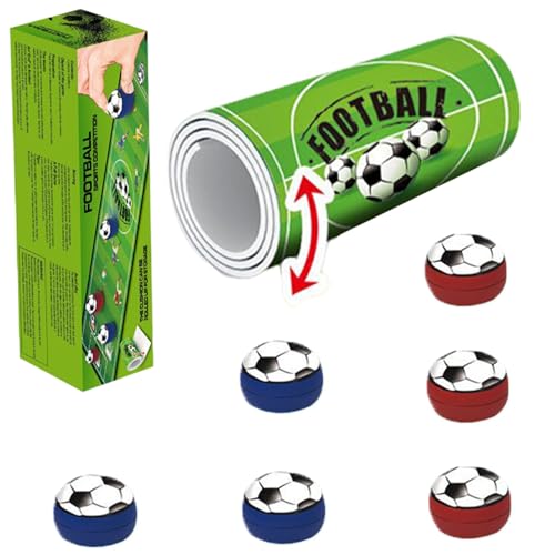Nyutcwe Curling-Spiel mit Tabletop Curling-Spiele Fußballmotivmodi umfasst 1 Play Mat, 6 Fußball und 1 Box wettbewerbsfähige interaktive Eltern-Kind-Tabletop-Spiele für Zuhause, Büro, Schule Nyutcwe Curling-Spiel mit Tabletop Curling-Spiele Fußballmotivmodi umfasst 1 Play Mat, 6 Fußball und 1 Box wettbewerbsfähige interaktive Eltern-Kind-Tabletop-Spiele für Zuhause, Büro, Schule von Nyutcwe