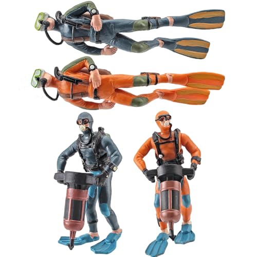 Nyutcwe Diver Toy, 4pcs Plastik -Taucherfiguren, lustige Bildungsspiele, um Spielzeug für Jungen, Mädchen und Kinder im Alter von 3+ vorzuteten, Spielspielzeug zu Spielen Nyutcwe Diver Toy, 4pcs Plastik -Taucherfiguren, lustige Bildungsspiele, um Spielzeug für Jungen, Mädchen und Kinder im Alter von 3+ vorzuteten, Spielspielzeug zu Spielen von Nyutcwe