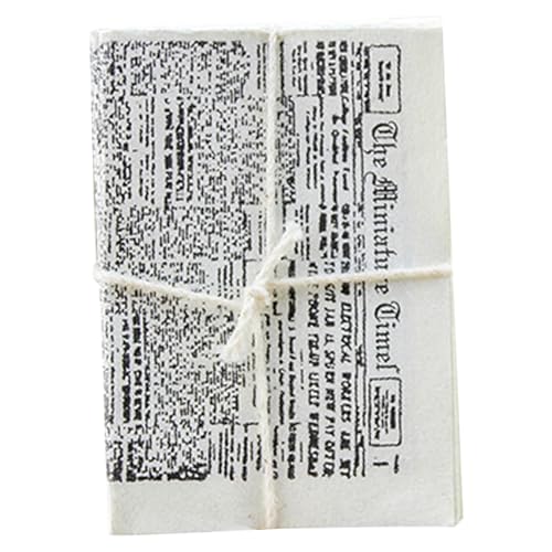Nyutcwe Gefälschte Zeitung 1.2x0.2x1, 7 Zoll 1 12 Skala Puppenhauszubehör lustige DIY Doll House Accessoires leicht zu reinigen Puppenhaus für Kinder Geschenke gefälschte Zeitung von Nyutcwe