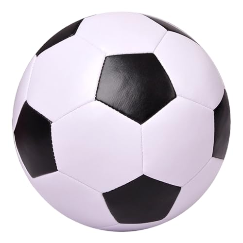 Nyutcwe Innenfußballkugel, 6 Zoll stille und weiche Kleinkindfußballkugel, Stoßdämpfung wasserdichtes leichtes Leichtgewicht von Nyutcwe