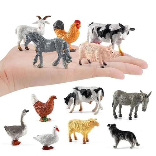 Nyutcwe Kleine Tiere Figuren, 12 -pcs Nyutcwe Kleine Tiere Figuren, 12 -pcs von Nyutcwe