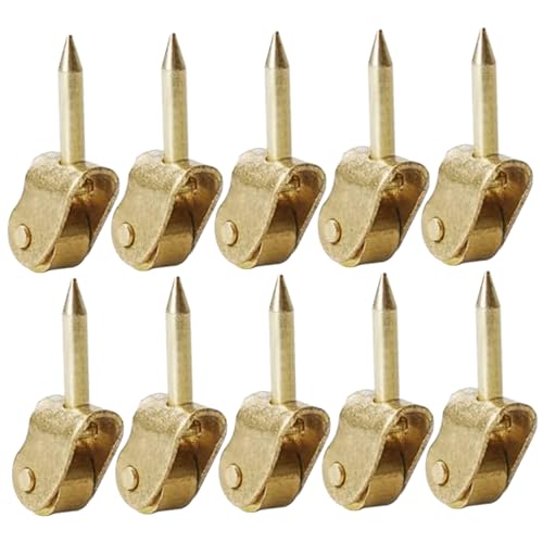 Nyutcwe Mini Caster 10pcs 1 12 Skala Dollhouse Accessoires Alloy Dollhouse Miniaturen Künstliche realistische 0, 39 Zoll Miniatur -Dinge für Möbel 1 12 Maßstab Zubehör von Nyutcwe