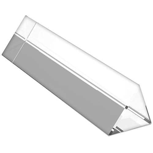 Nyutcwe Prismgläser, Prisma -Optikglas, 7, 9x1, 2x1, 2 Zoll dreieckiges optisches Glas, Kristall für Lichtspektrumphysik und Fotowotografie Nyutcwe Prismgläser, Prisma -Optikglas, 7, 9x1, 2x1, 2 Zoll dreieckiges optisches Glas, Kristall für Lichtspektrumphysik und Fotowotografie von Nyutcwe