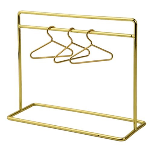 Nyutcwe Puppenkleidung Aufbewahrung mit 3 Puppenkleiderbügel, 6x5x2 realistische Metallkleidungsständer Miniatur -Puppenhausmöbel für Dollhouse Babypartyzubehör Lagerung Aufbewahrung Nyutcwe Puppenkleidung Aufbewahrung mit 3 Puppenkleiderbügel, 6x5x2 realistische Metallkleidungsständer Miniatur -Puppenhausmöbel für Dollhouse Babypartyzubehör Lagerung Aufbewahrung von Nyutcwe